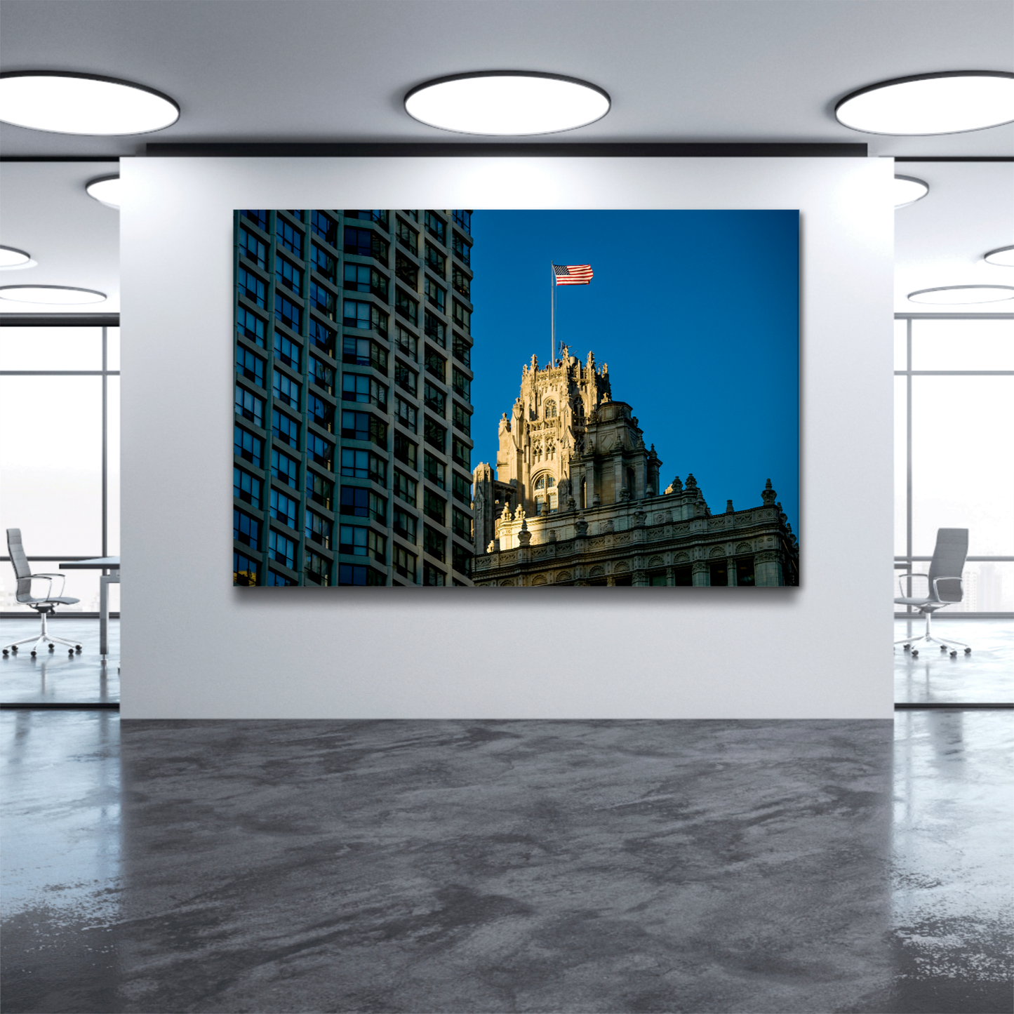 Flag, Tribune Tower