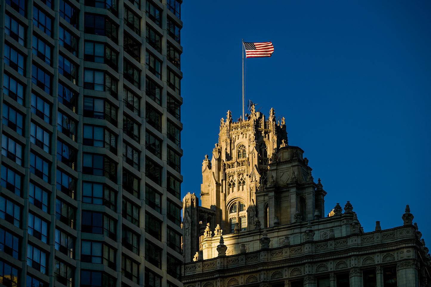 Flag, Tribune Tower